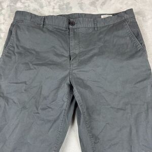 7Diamonds Pants Mens 36x30 (36x28) Grey Dress Business Casual Pockets Straight